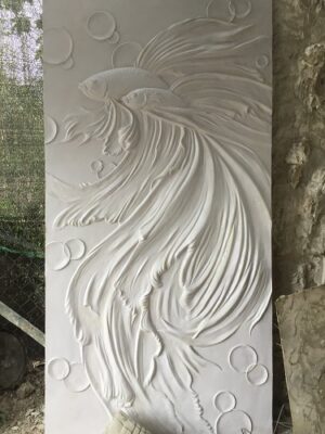 Phù điêu cá Xiêm